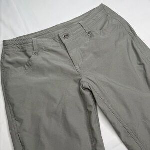 Kuhl Trekr Convertible Pant Capri Outdoor Hiking Nylon Camping Grey Women 2